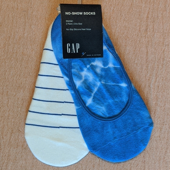 Gap Tie Dye & Striped No-Show Socks - Picture 1 of 4